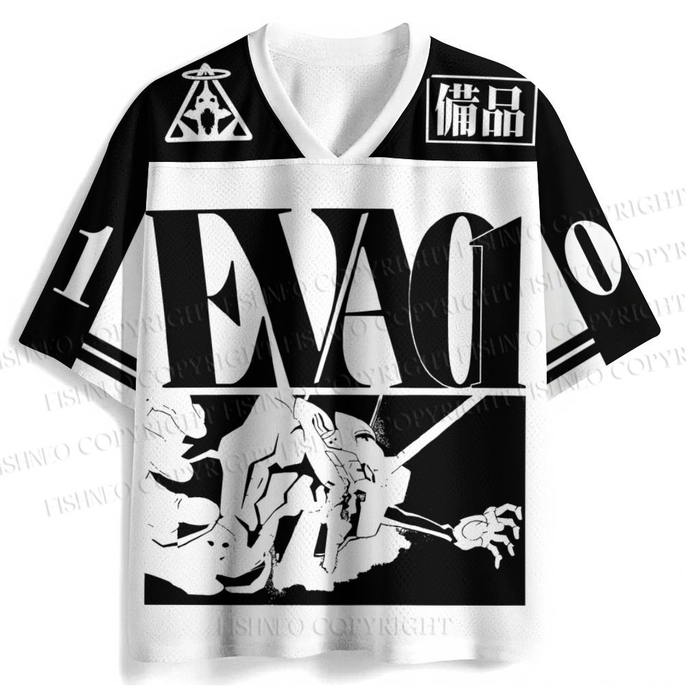 Neon Genesis Evangelion Unit 01 Jersey Shirts