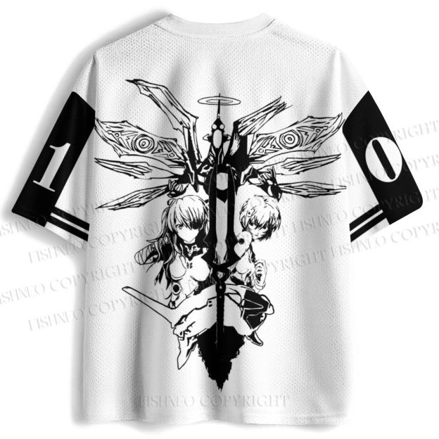 Neon Genesis Evangelion Unit 01 Jersey Shirts