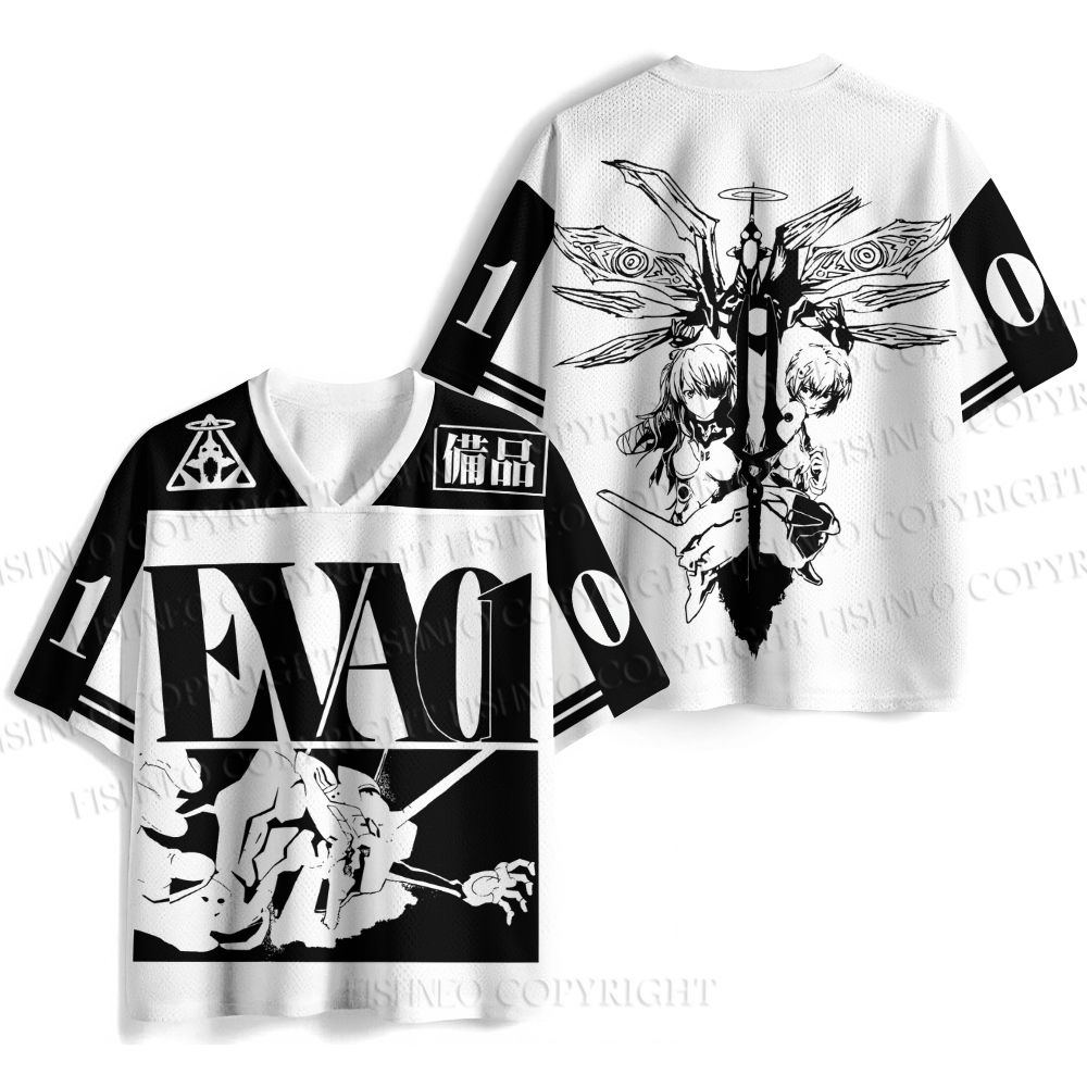 Neon Genesis Evangelion Unit 01 Jersey Shirts