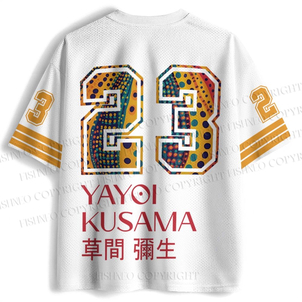 Yayoi Kusama Pumpkin Jersey Shirts