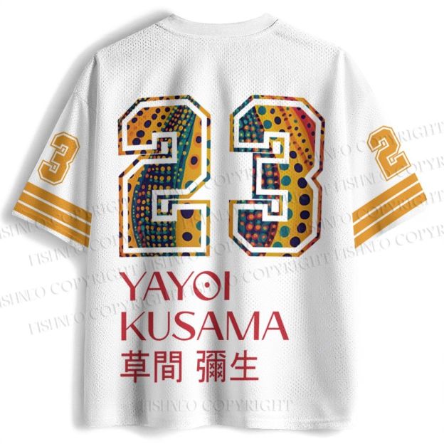 Yayoi Kusama Pumpkin Jersey Shirts
