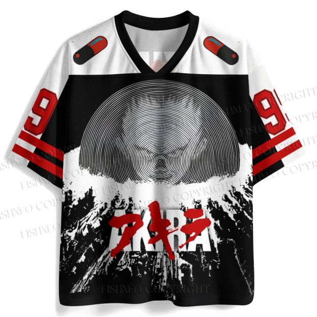 Akira Neo Tokyo Printed Jersey Shirts