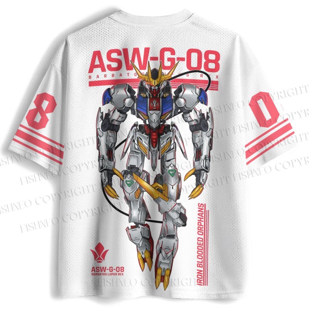 Gundam ASW-G-08 Printed Jersey Shirts