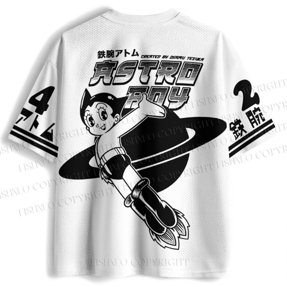 Astro Boy Real Heroes Are Built Jersey Shirts