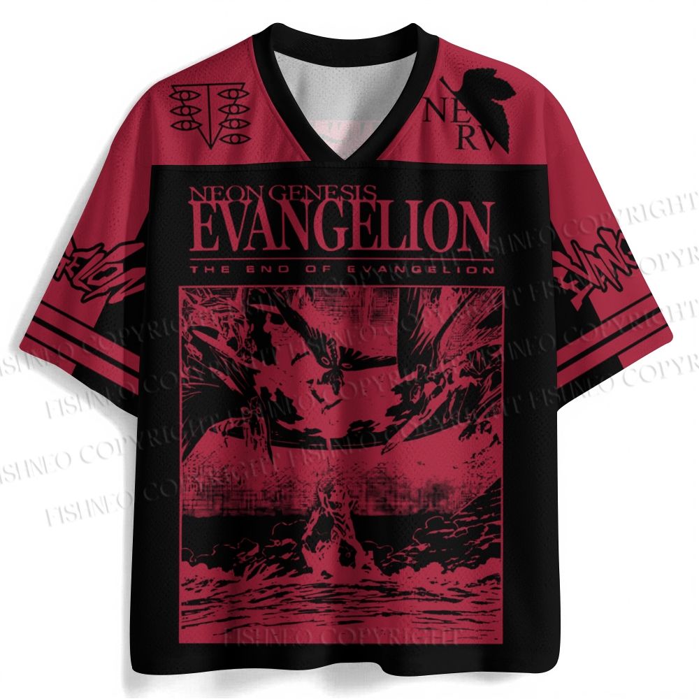 Neon Genesis Evangelion Jersey Shirts