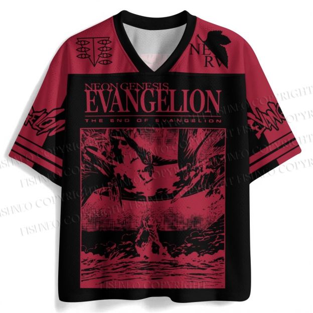 Neon Genesis Evangelion Jersey Shirts