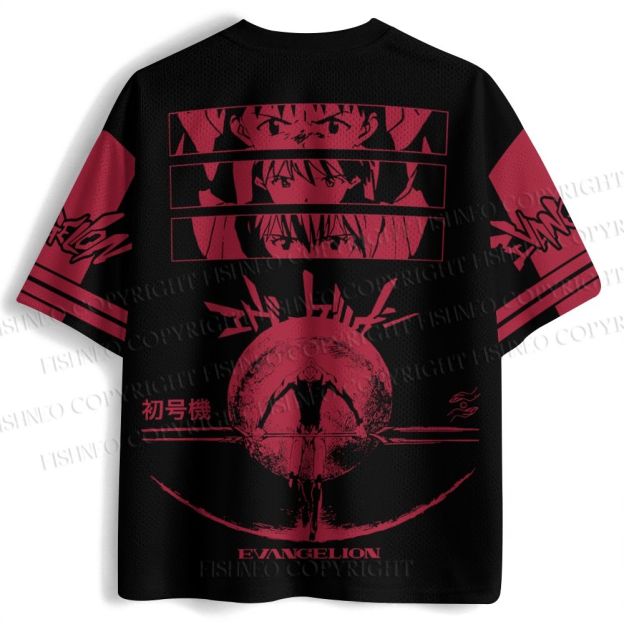 Neon Genesis Evangelion Jersey Shirts
