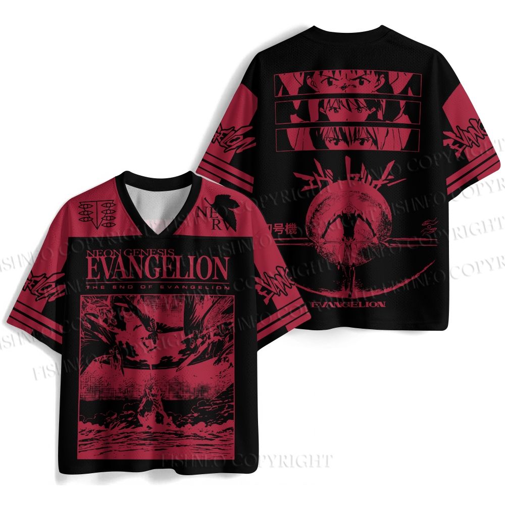 Neon Genesis Evangelion Jersey Shirts