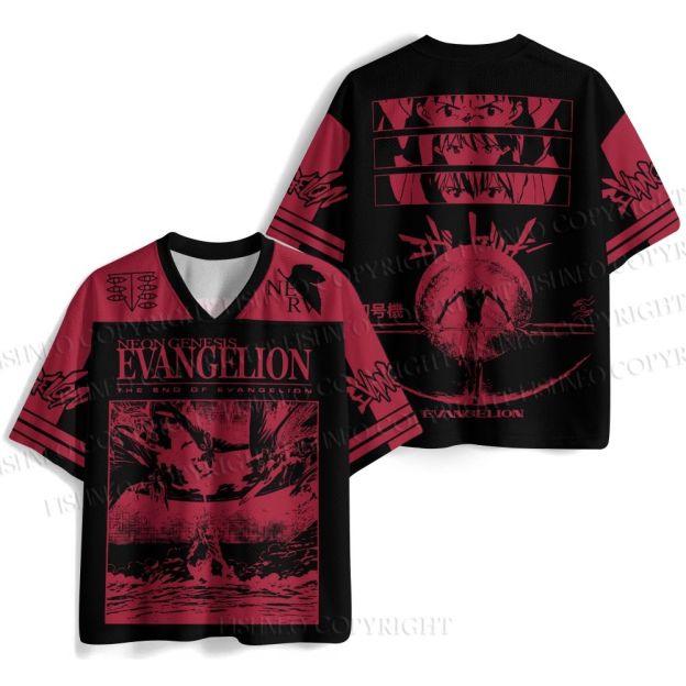 Neon Genesis Evangelion Jersey Shirts