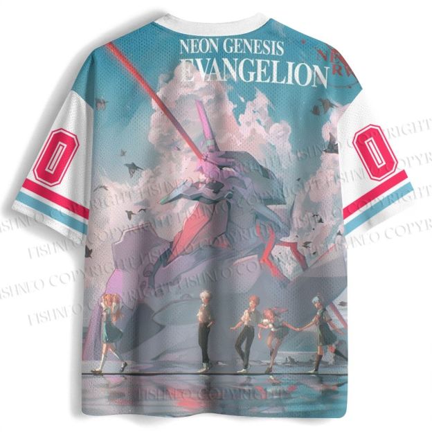 Neon Genesis Evangelion Jersey Shirts