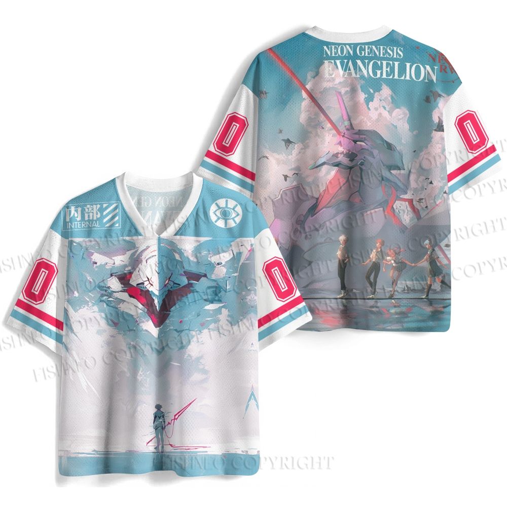 Neon Genesis Evangelion Jersey Shirts