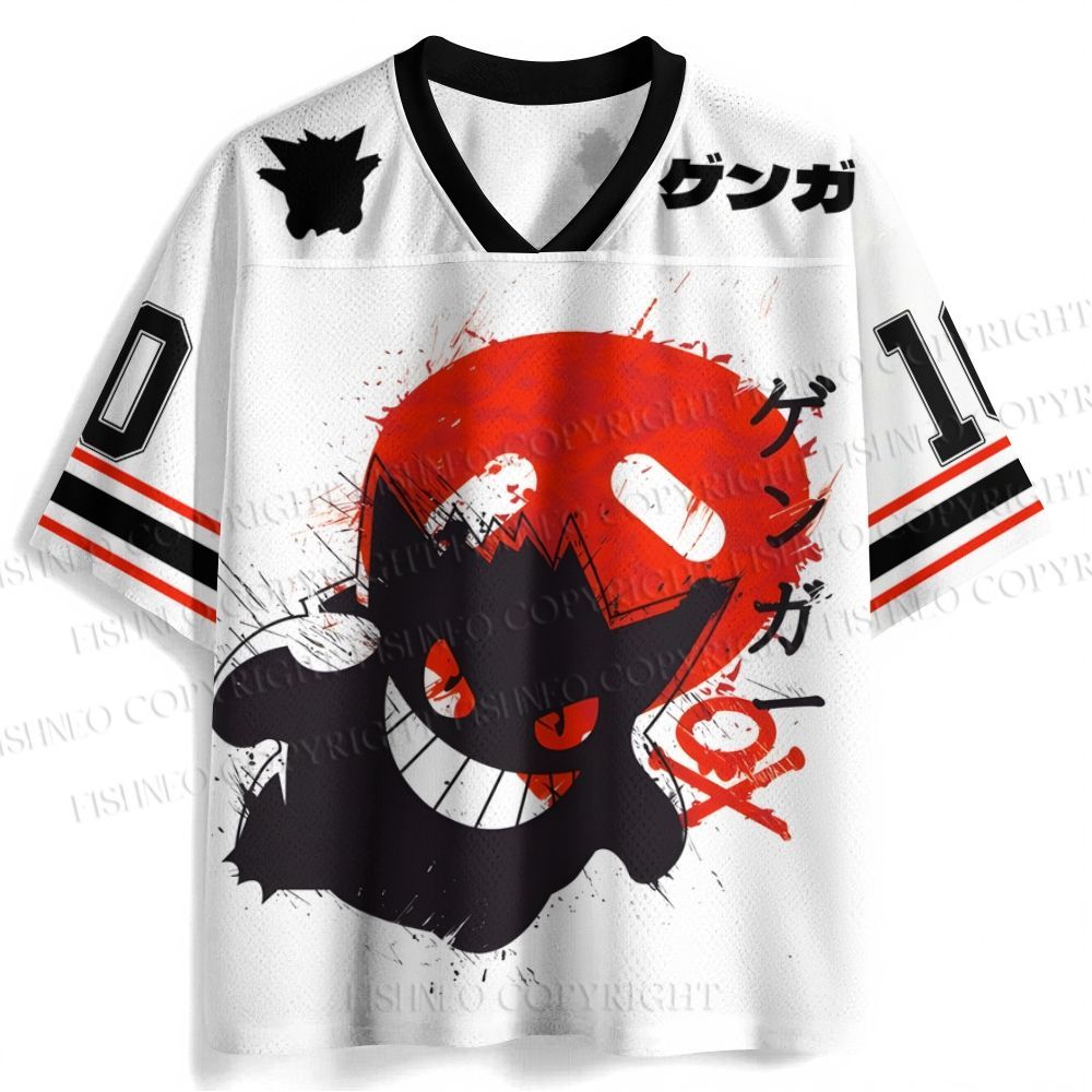 Gengar Printed Jersey Shirts