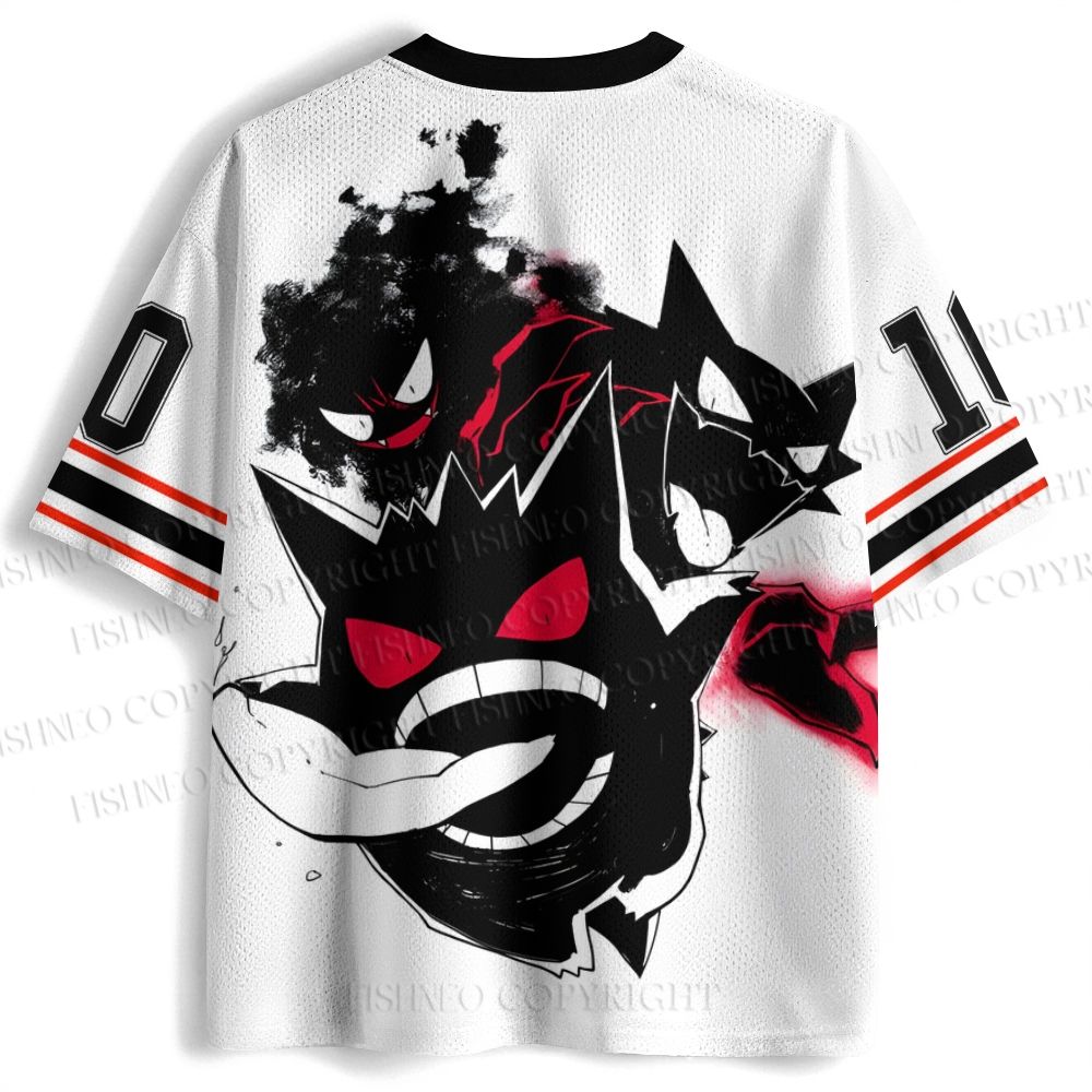 Gengar Printed Jersey Shirts