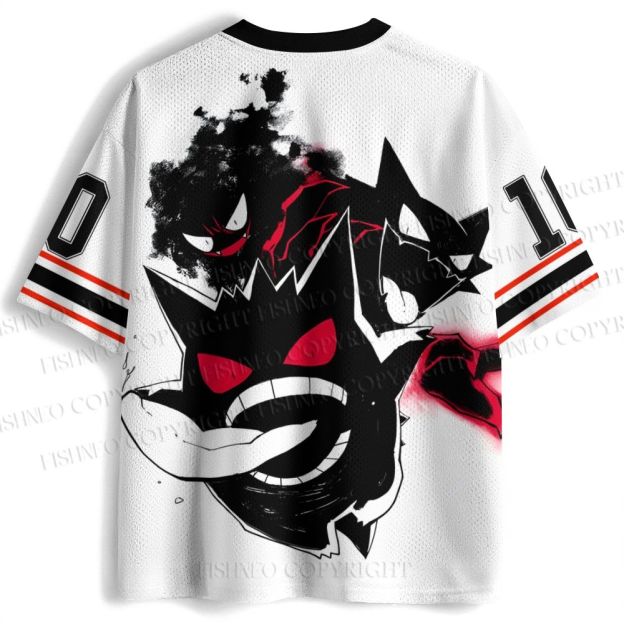 Gengar Printed Jersey Shirts