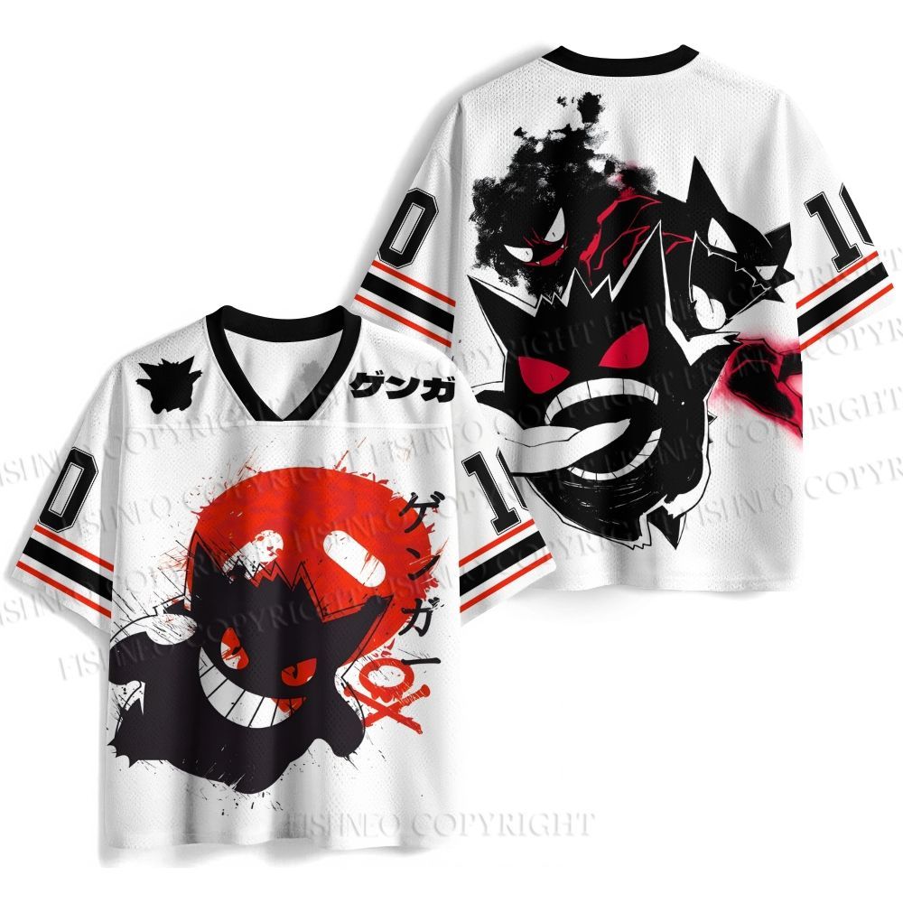 Gengar Printed Jersey Shirts