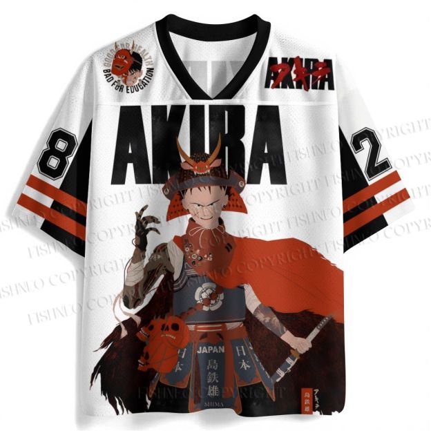 Akira Samurai Printed Jersey Shirts