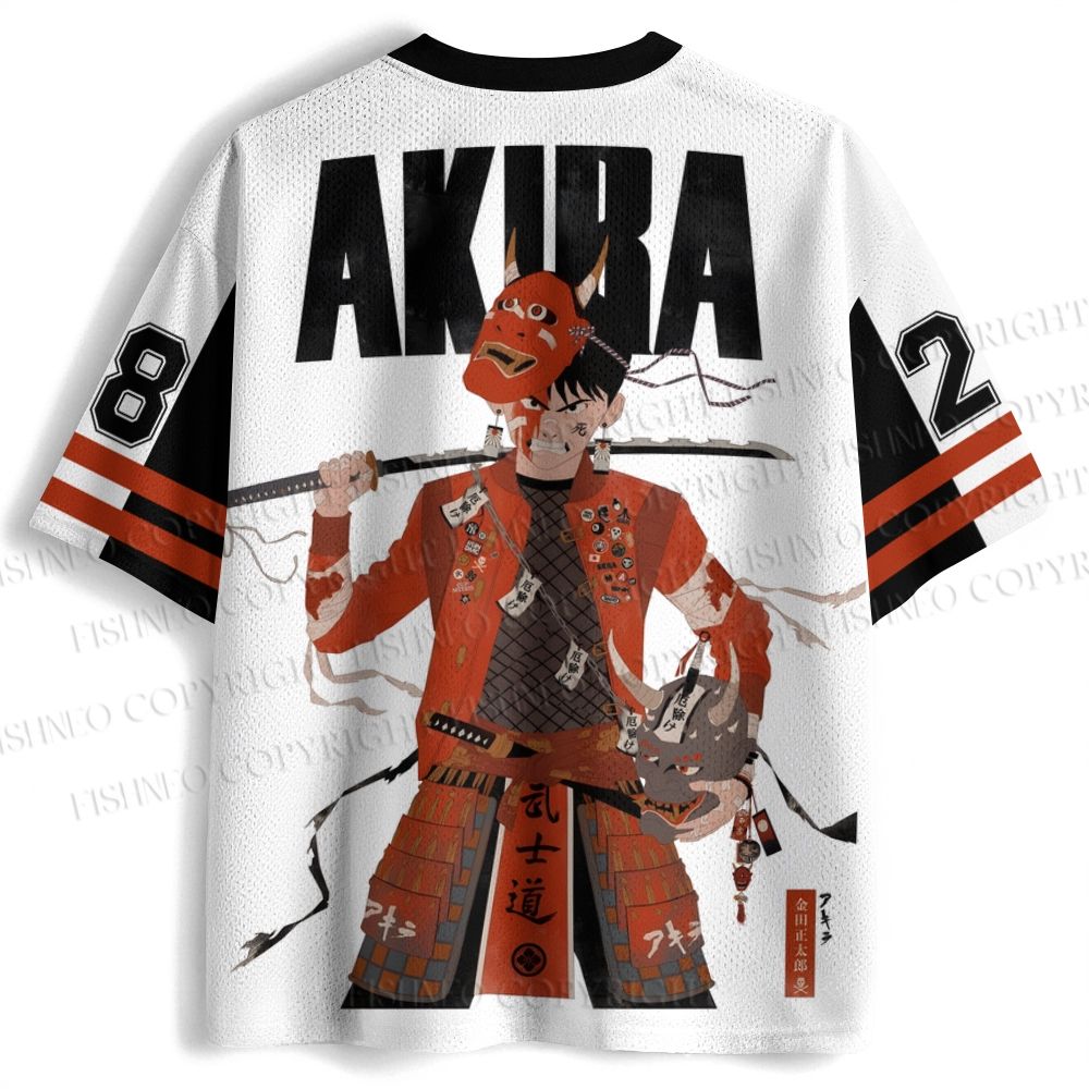 Akira Samurai Printed Jersey Shirts