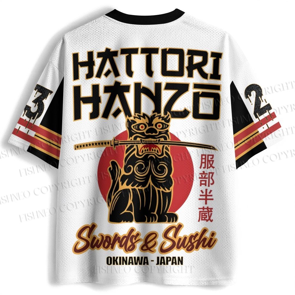 Hattori Hanzo Printed Jersey Shirts