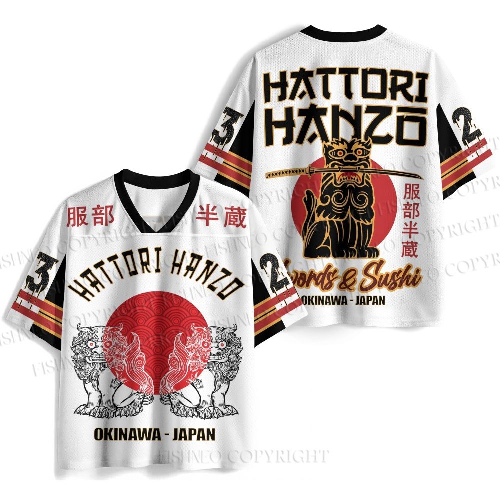 Hattori Hanzo Printed Jersey Shirts
