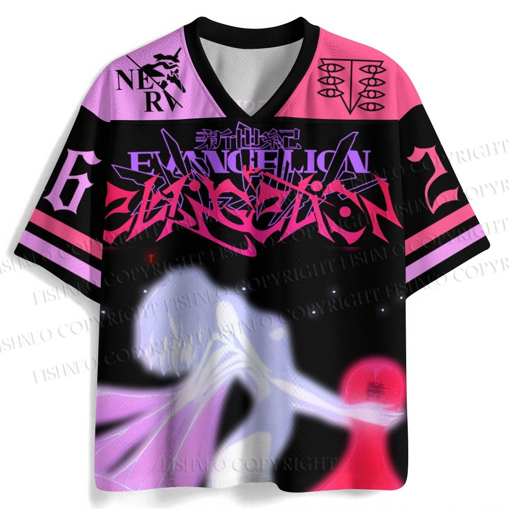 Neon Genesis Evangelion Jersey Shirts