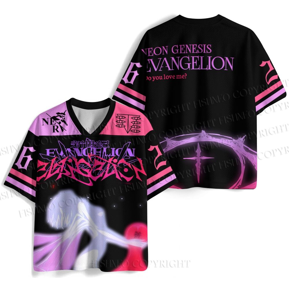 Neon Genesis Evangelion Jersey Shirts