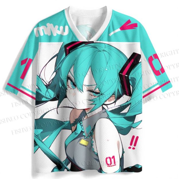 Hatsune Miku Jersey Shirts