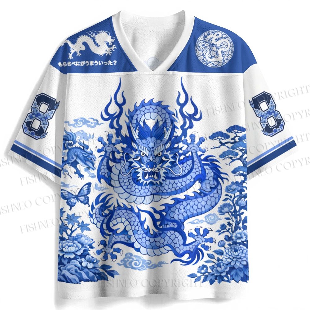 Blue Dragon Jersey Shirts