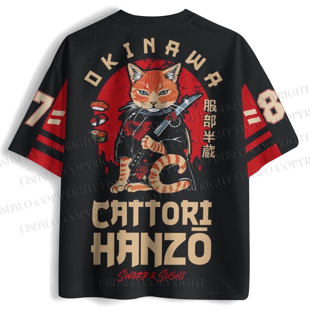 Hattori Hanzo Printed Jersey Shirts