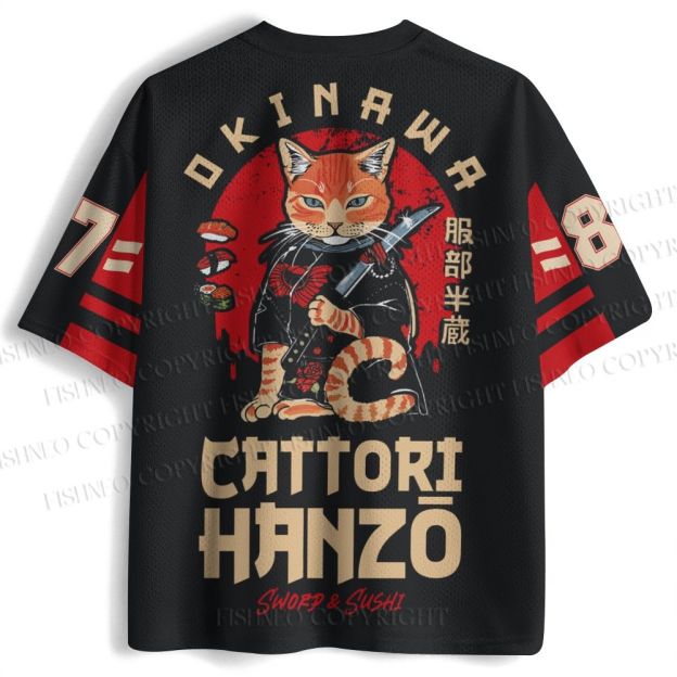 Hattori Hanzo Printed Jersey Shirts