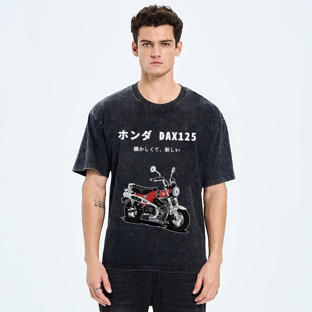Japanese Honda Dax Vintage Wash Japanese Design T-Shirt