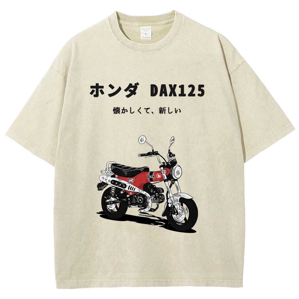 Japanese Honda Dax Vintage Wash Japanese Design T-Shirt
