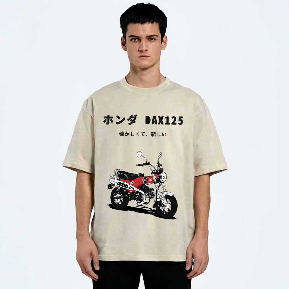 Japanese Honda Dax Vintage Wash Japanese Design T-Shirt