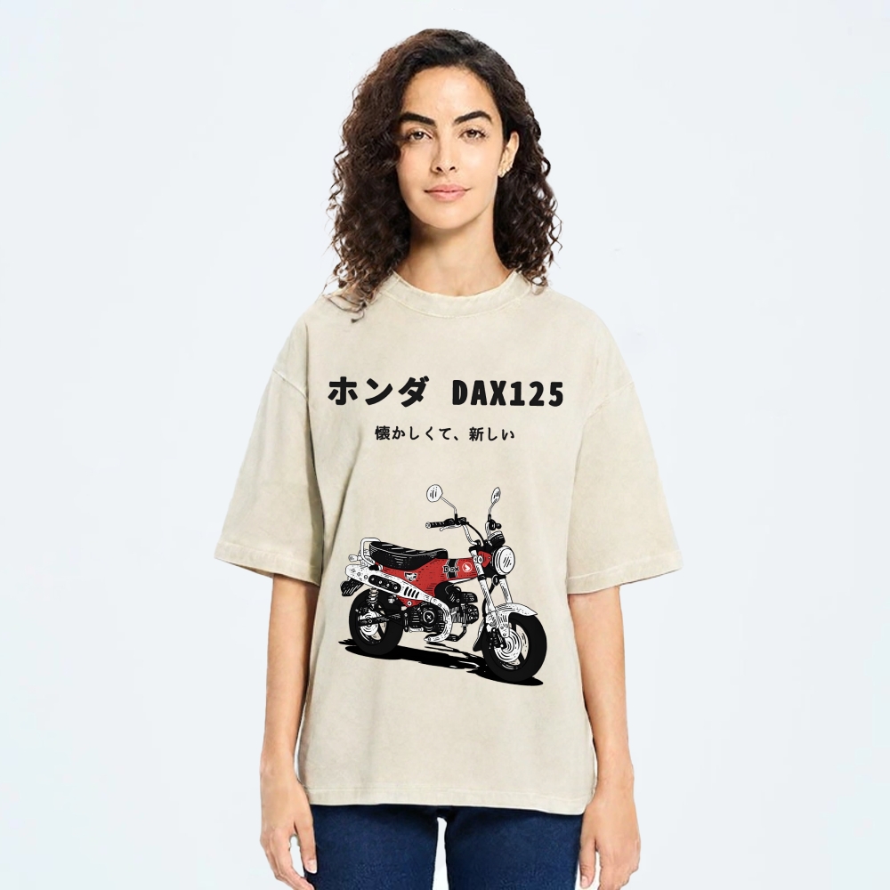 Japanese Honda Dax Vintage Wash Japanese Design T-Shirt
