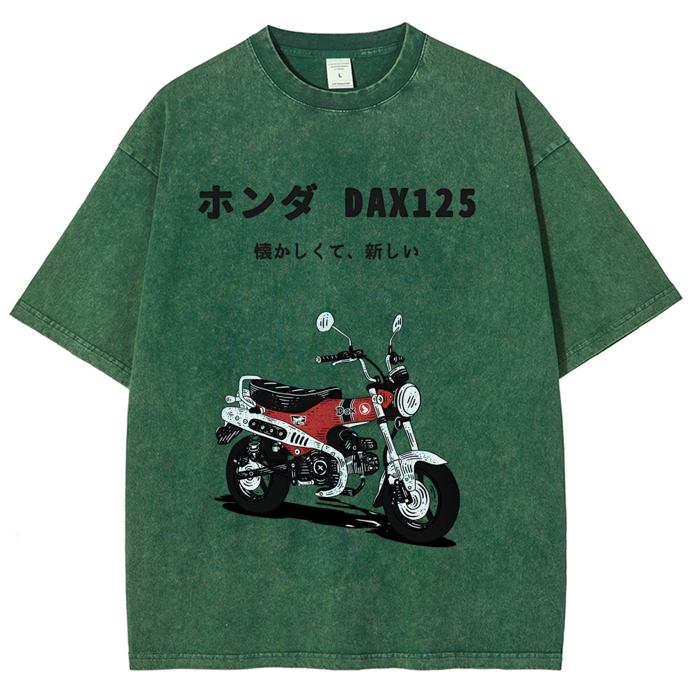 Japanese Honda Dax Vintage Wash Japanese Design T-Shirt