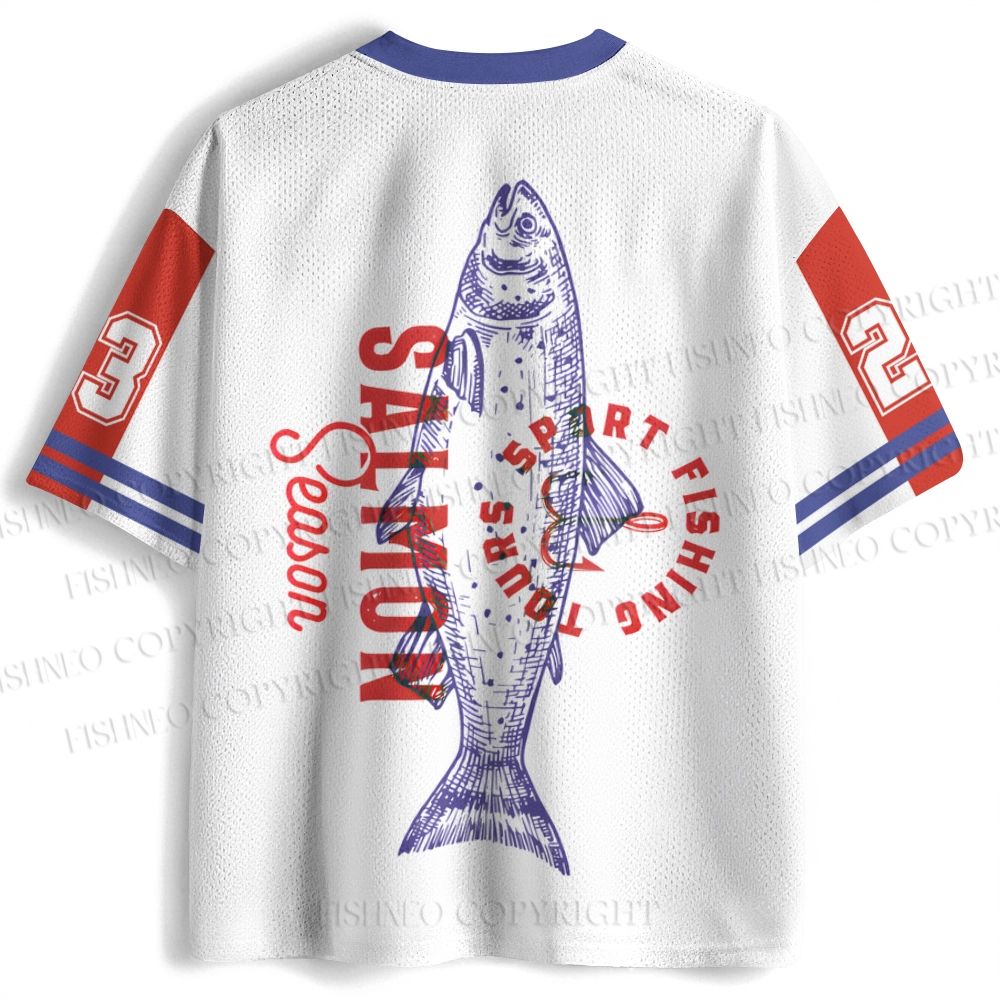 Salmon Fish Japanese Jersey Shirts