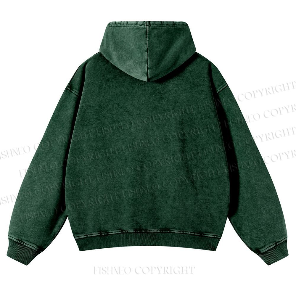 More Amor Por Favor Casual Washed Hoodie