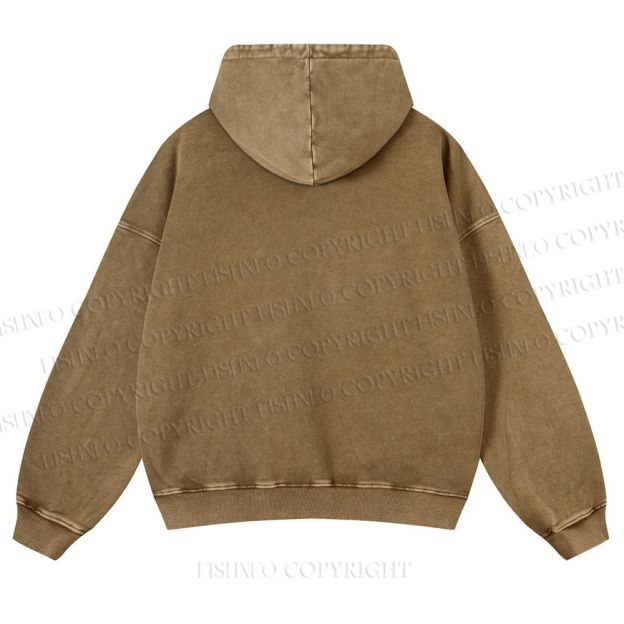 More Amor Por Favor Casual Washed Hoodie