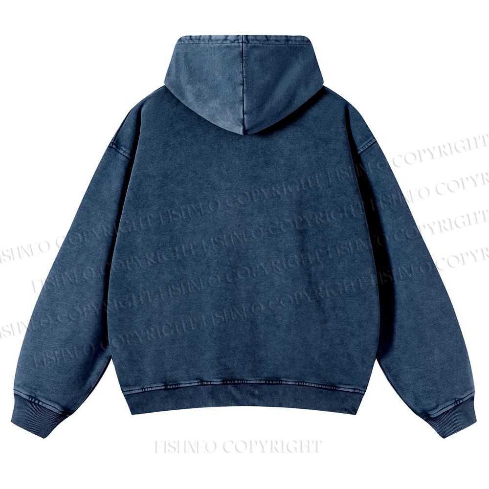 More Amor Por Favor Casual Washed Hoodie