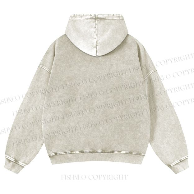 More Amor Por Favor Casual Washed Hoodie