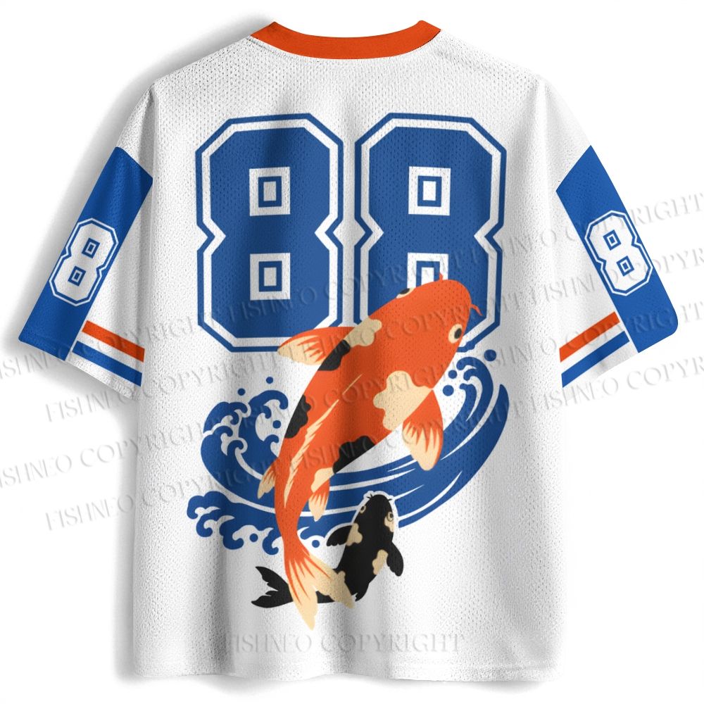 Koi Fish Japanese Jersey Shirts