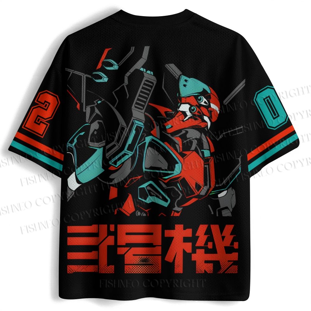 Neon Genesis Evangelion Jersey Shirts