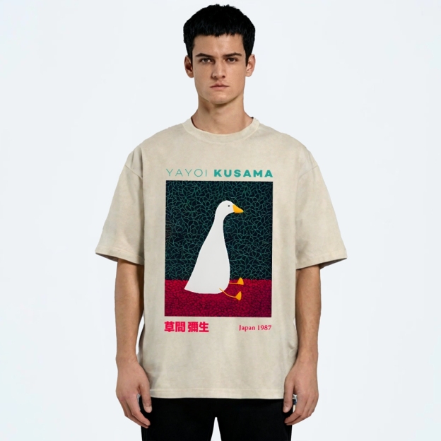 Yayoi Kusama Animal Art Vintage Washed T-shirt