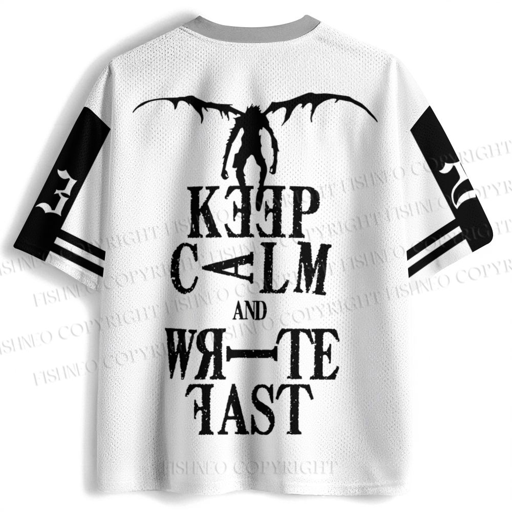 Death Note L Jersey Shirts