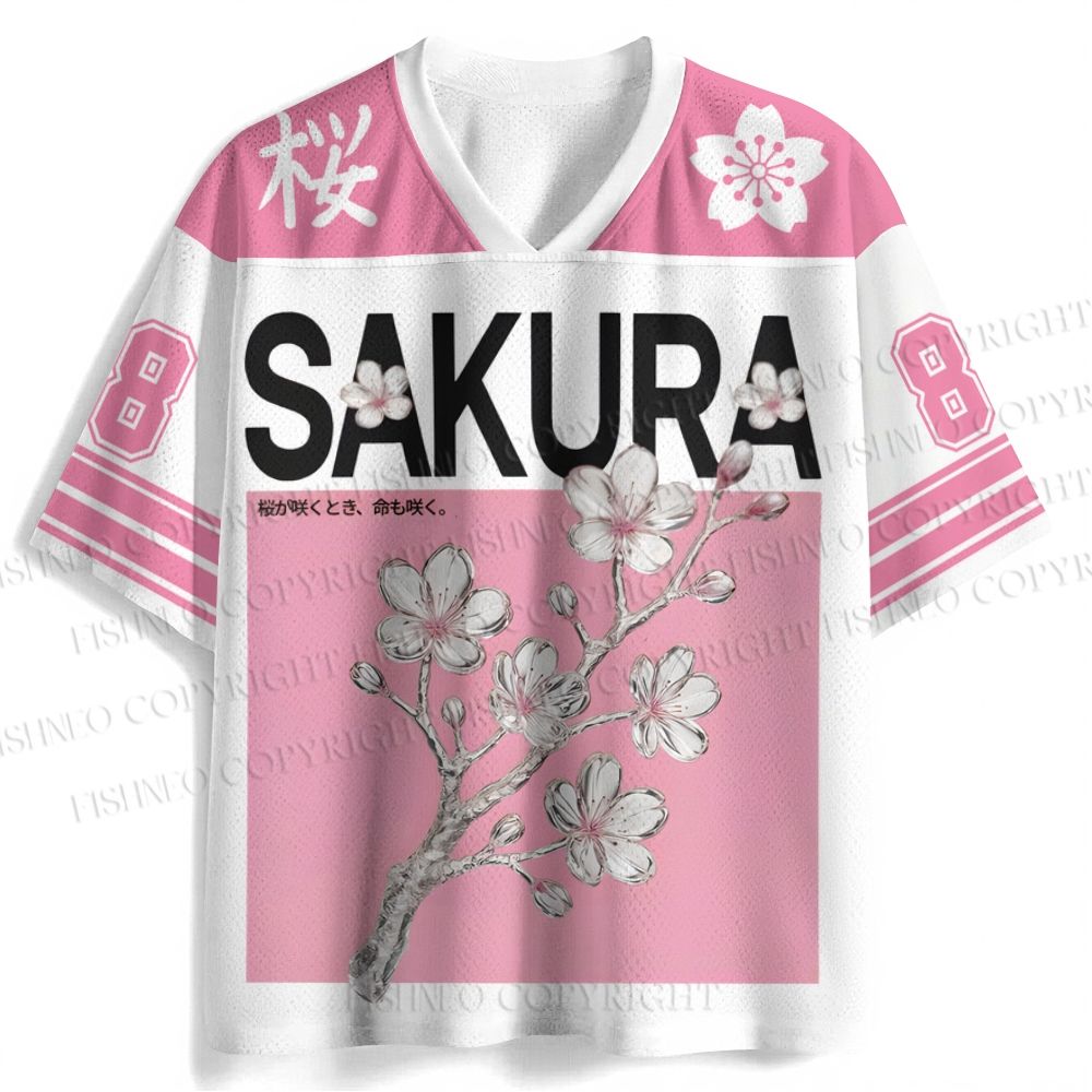 Japanese Sakura Jersey Shirts