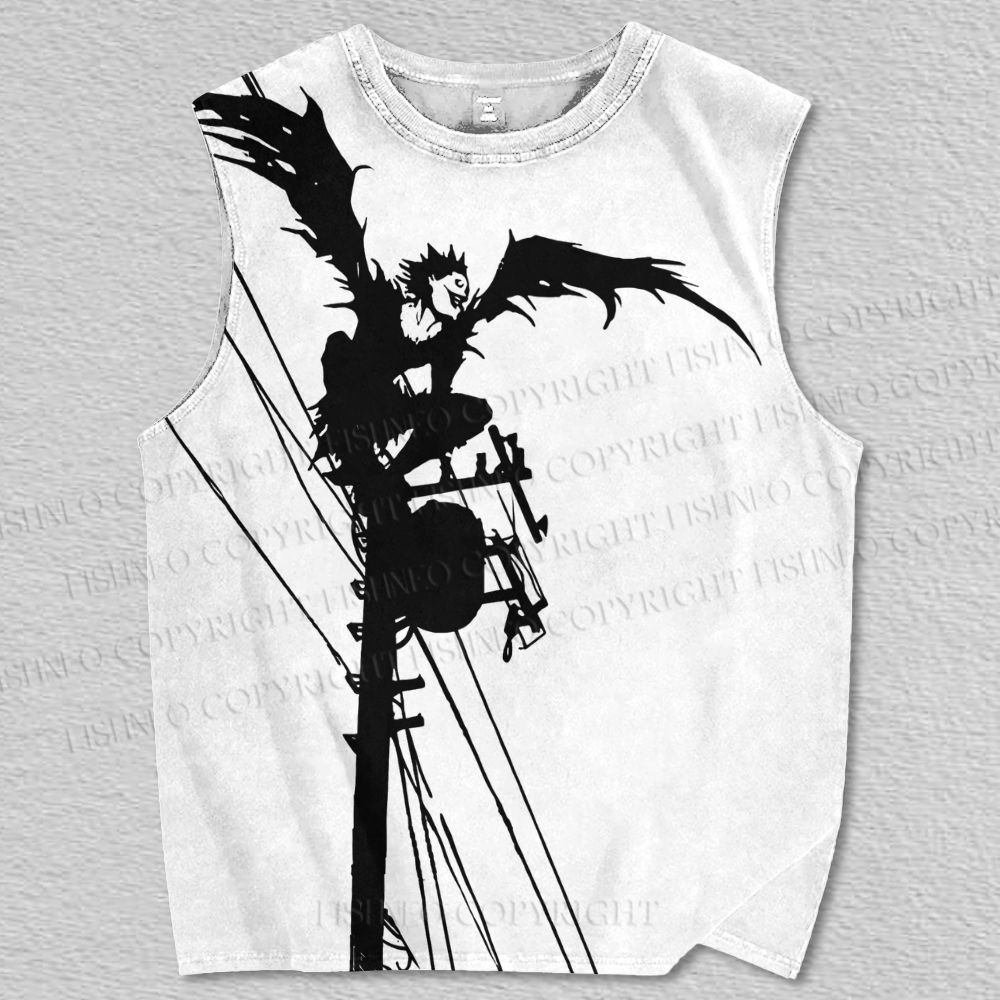 Unisex Death Note Printed Tank Top