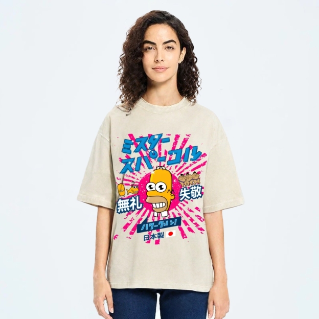 Mr Sparkle Rising Sun Vintage Washed T-shirt