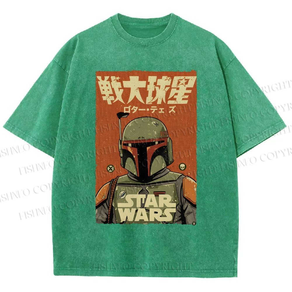 Unisex Star Wars Printed Washed Tee