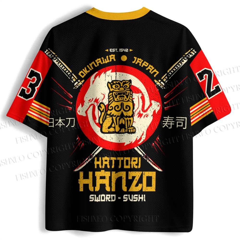 Hattori Hanzo Printed Jersey Shirts