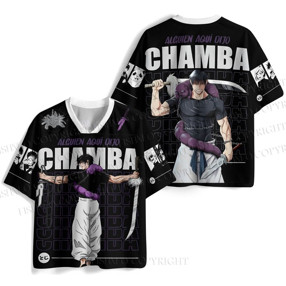TOJI Jujutsu Kaisen Jersey Shirts