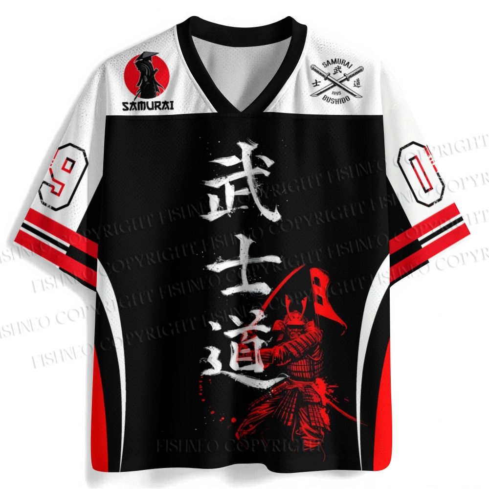 Japanese Bushido Samurai Jersey Shirts